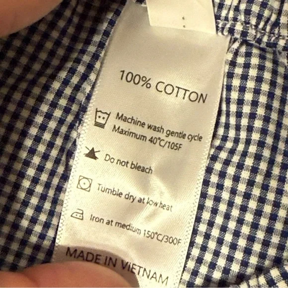 Eliza James Golf Appliqué Set 18M – Personalized “Jake” Shirt + Gingham Pants - Picture 9 of 9